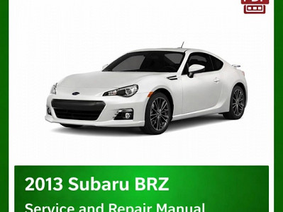 2013 Subaru BRZ repair manual