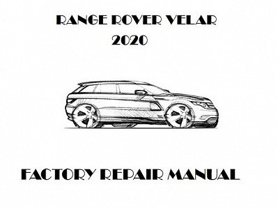 2020 Range Rover Velar repair manual downloader