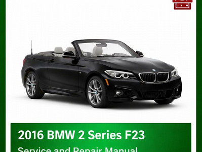 2016 BMW 2 Series F23 repair manual