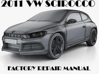 2011 Volkswagen Scirocco repair manual