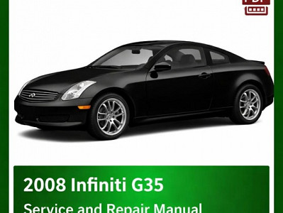 2008 Infiniti G35 Repair Manual - VIN specific