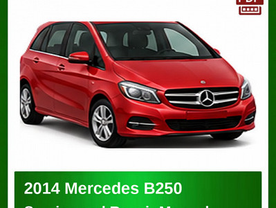 2014 Mercedes B250 repair manual