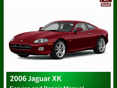 2006 Jaguar XK repair manual