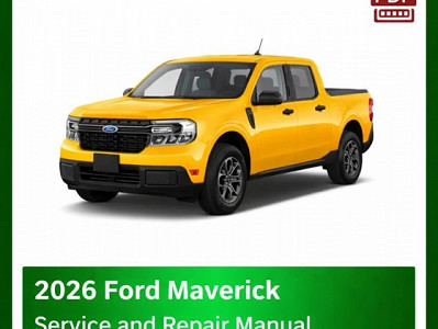 2026 Ford Maverick repair manual