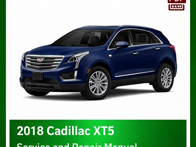 2018 Cadillac XT5 repair manual