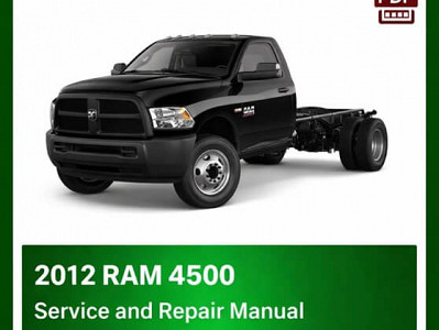 2012 Ram 4500 repair manual -VIN specific PDF