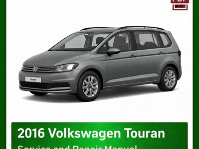 2016 Volkswagen Touran repair manual