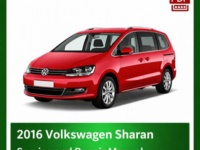 2016 Volkswagen Sharan repair manual
