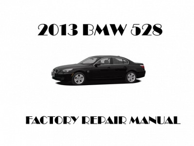 2013 BMW 528 repair manual