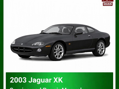 2003 Jaguar XK repair manual