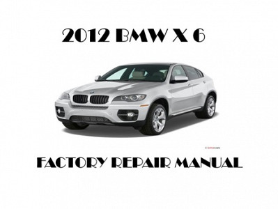 2012 BMW X6 repair manual