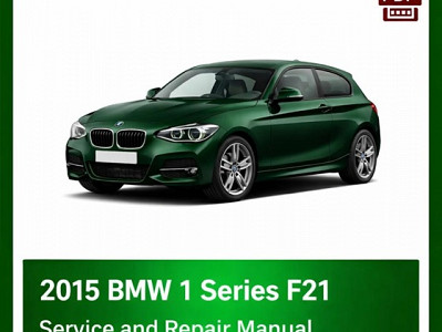 2015 BMW 1 Series F21 repair manual