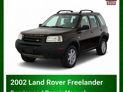 2002 Land Rover Freelander repair manual