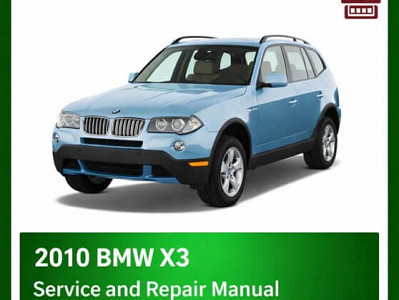 BMW X3 Service and Factory Repair Manuals PDF