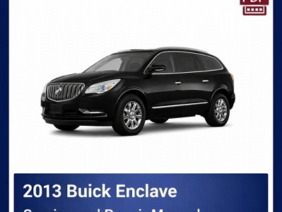 2013 Buick Enclave repair manual