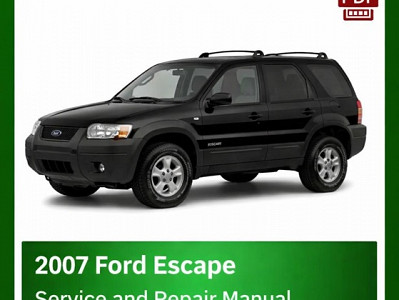 2007 Ford Escape repair manual