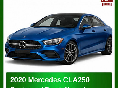 2020 Mercedes CLA250 repair manual