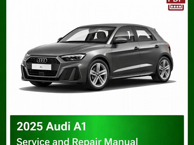 2025 Audi A1 repair manual
