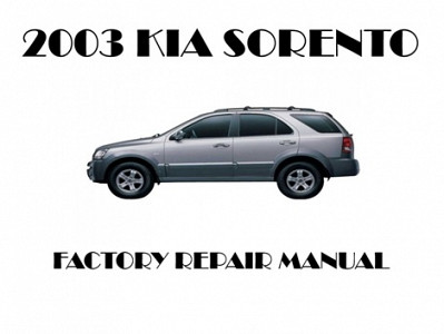 2003 Kia Sorento repair manual