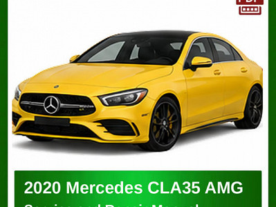 2020 Mercedes CLA35 AMG repair manual