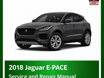 2018 Jaguar E-PACE repair manual