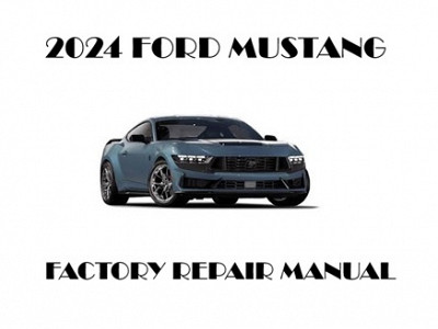 2024 Ford Mustang repair manual