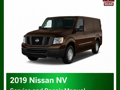 2019 Nissan NV repair manual