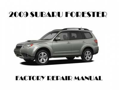 2009 Subaru Forester repair manual