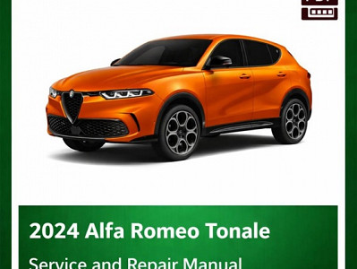 2024 Alfa Romeo Tonale repair manual