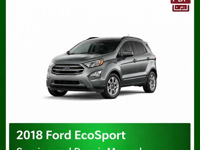 2018 Ford EcoSport repair manual