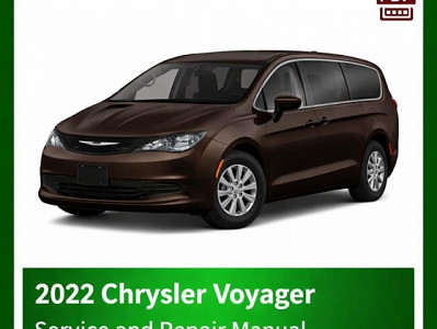 2022 Chrysler Voyager repair manual