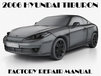 2006 Hyundai Tiburon repair manual