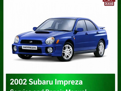 2002 Subaru Impreza repair manual
