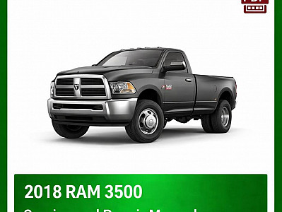 2018 Ram 3500 repair manual -VIN specific PDF