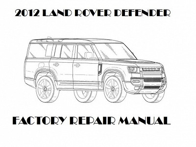 2012 Land Rover Defender repair manual downloader
