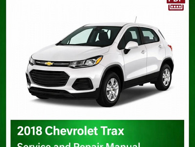 2018 Chevrolet Trax repair manual