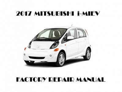 2017 Mitsubishi i-MiEV repair manual