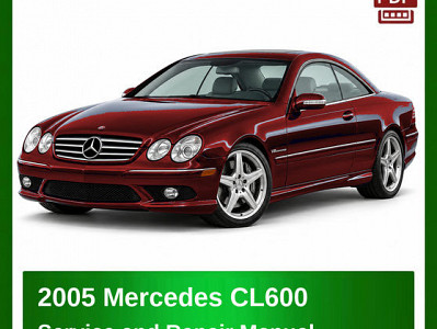 2005 Mercedes CL600 repair manual