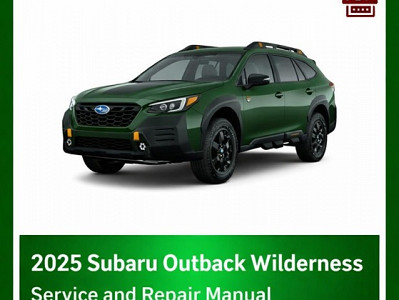 2025 Subaru Outback Wilderness Repair Manual