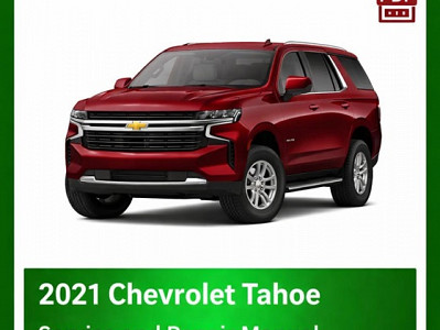 2021 Chevrolet Tahoe repair manual