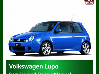 VOLKSWAGEN Lupo Workshop Manual