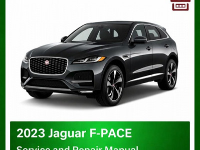 2023 Jaguar F-PACE factory repair manual