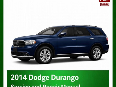 2014 Dodge Durango repair manual