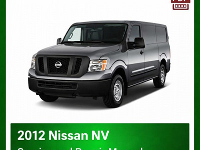 2012 Nissan NV repair manual