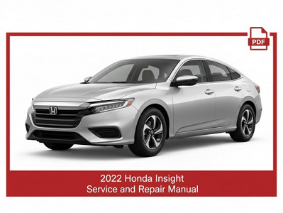 2022 Honda Insight repair manual
