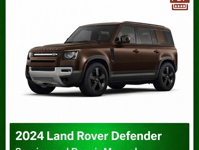2024 Land Rover Defender repair manual