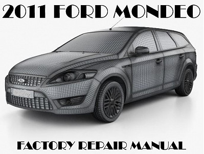 2011 Ford Mondeo repair manual