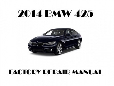 2014 BMW 425 repair manual
