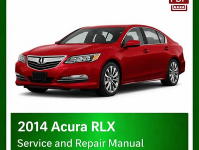 2014 Acura RLX repair manual - VIN specific