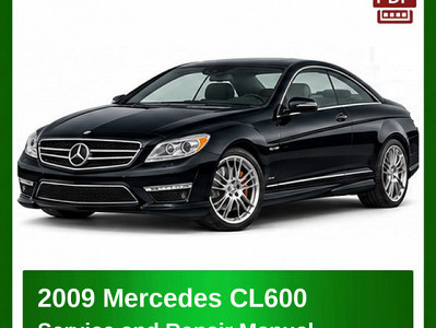 2009 Mercedes CL600 repair manual